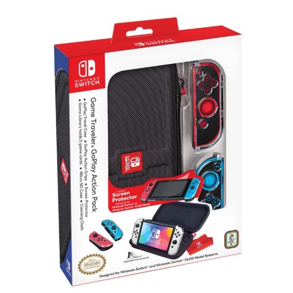 RDS Nintendo Switch Game Traveler GoPlay Action Pack Travel Case NIB Sealed